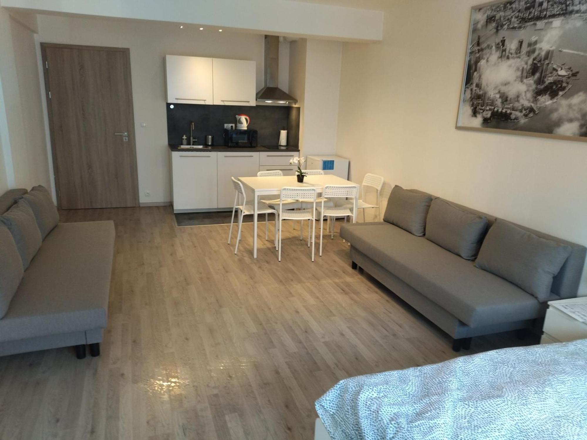 Brand New Studio Apartment #24 In Elite Residence With Free Secure Parking In The Center 布拉格 外观 照片